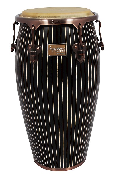 Tycoon MTCHC-130AC Master Hand-Crafted Pinstripe Series 12.5" Conga image 1