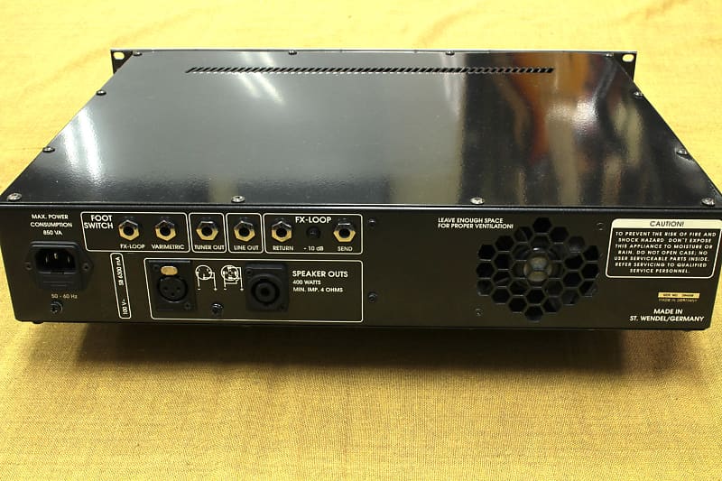 ベース HUGHES&KETTNER BASSBASE 400 Hughes & Kettner Bass Base 400 – Bass Shop Geek IN Box