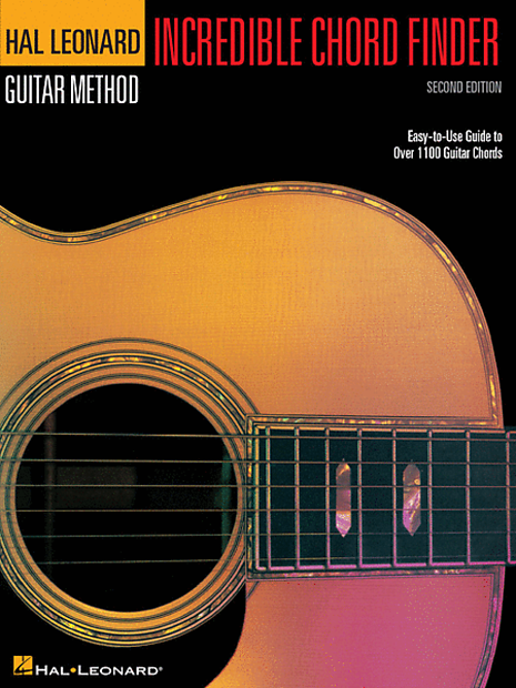 Hal Leonard Incredible Chord Finder - 9 inch. x 12 inch. Edition: Hal Leonard Guitar Method Supplement image 1