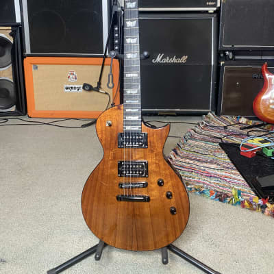 ESP LTD H1007b Koa 7 String 2016 Koa | Reverb