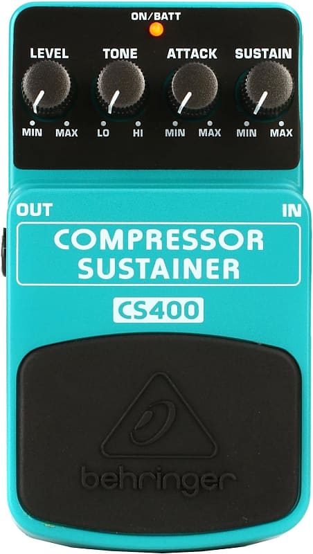 Behringer - CS400 - Compressor Sustainer Guitar Effect Pedal image 1