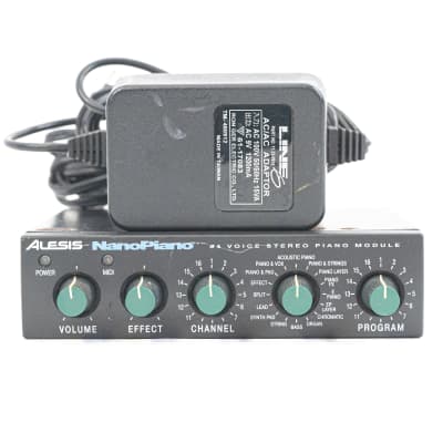 Alesis NanoPiano - 64-Voice Stereo Piano Sound Module with Power Supply image 1