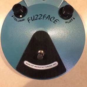 Dunlop JH-F1 Jimi Hendrix Fuzz Face MODIFED with 9V AC & on