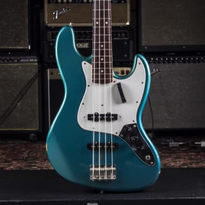Japan Fender Jazz Bass JB62 MH 1998 Lake placid blue image 1