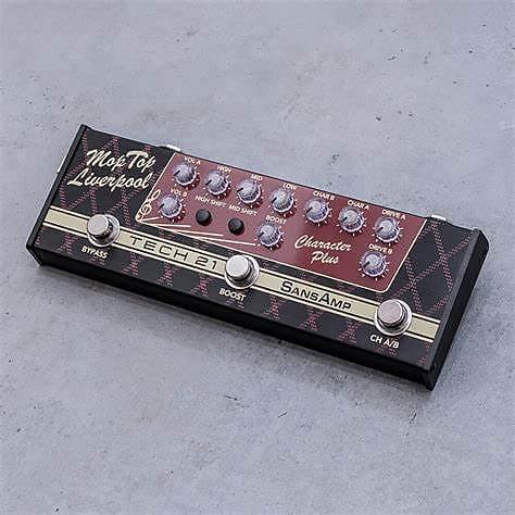 Tech 21 SansAmp Character Plus Series MopTop Liverpool Pedal