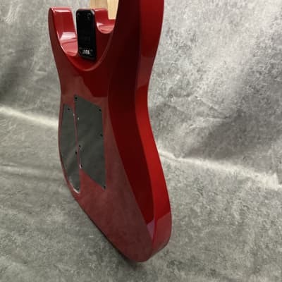 Jackson JS34Q Dinky DKAM 2021 - Transparent Red image 8