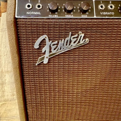 Fender Concert Amplifier  1961 - Brown Panel-Pre CBS image 2