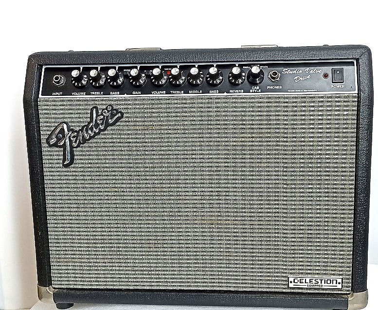 Fender Studio Valve Amplificador Guitarra Valvula Previo