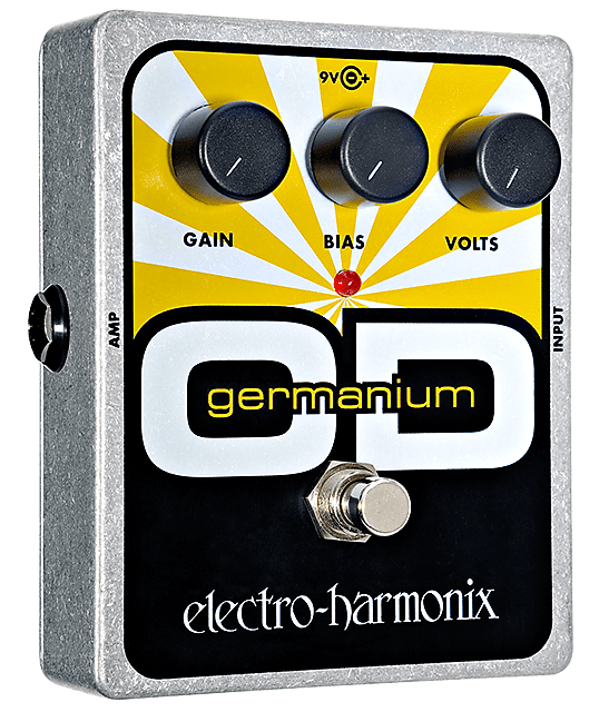 New Electro-Harmonix EHX Germanium OD Overdrive Guitar Effect Pedal image 1