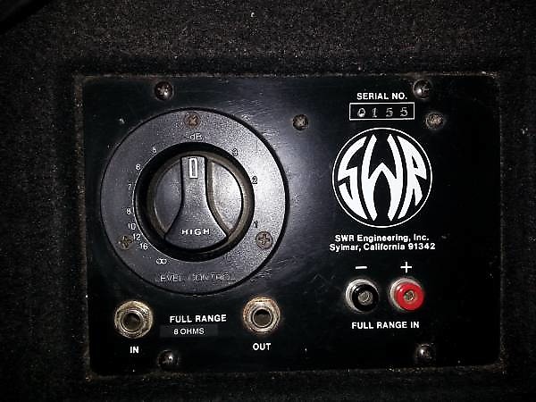 SWR Bass Monitor 12
