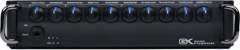 Gallien-Krueger Fusion S 800 800-Watt Ultra Light Bass Amp Head image 1