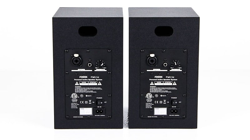 Fostex PM0.5D Black Pair - B-stock/Used | Reverb