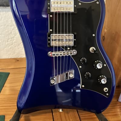 DeArmond Guild Jet-Star (Thunderbird/T-Bird) Midnight Blue with USA Gold Tone pickups for sale