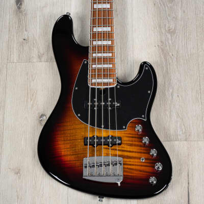 Mayones Jabba Classic 5 5-String Bass, Trans 3-Tone Dirty