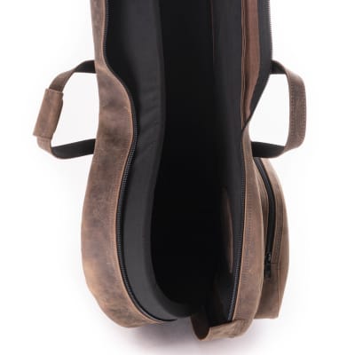 Banjo Gig Bag - 4/5 String - Leather - Glenn Cronkhite image 7