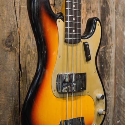 Fender Custom Shop '59 Precision Bass Journeyman Relic - 3-Color Sunburst image 14