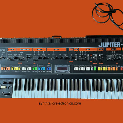 Roland Jupiter-8 61-Key Synthesizer 1981 - 1985 - Black - FULLY RESTORED with Encore MIDI and Warranty!