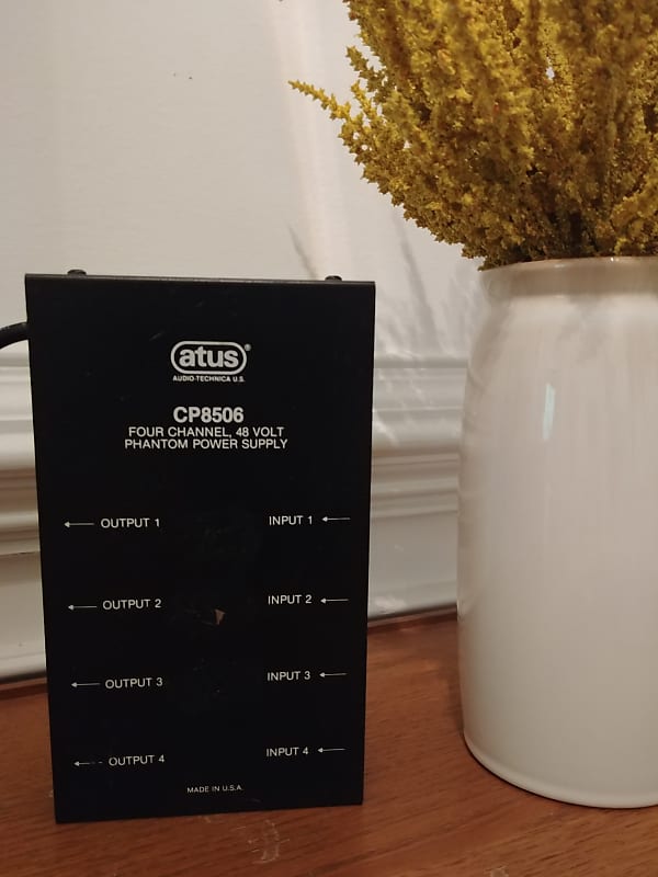 AudioTechnica U.S. CP8506 Fourchannel 48V Phantom Power Reverb