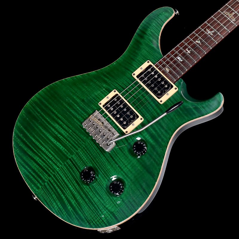 Paul Reed Smith (PRS) Custom 24 10Top 1st Wide Thin Emerald | Reverb