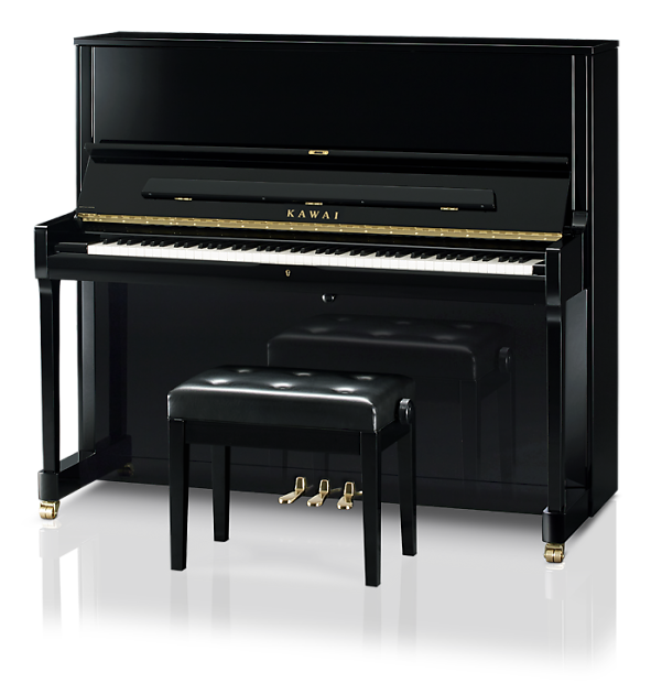 Kawai K500JEP 130cm Upright Piano - Ebony Polish (K-500JEP) image 1