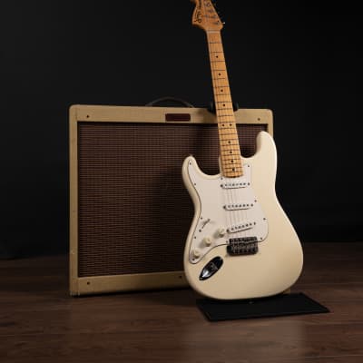 1997 Fender USA Limited Edition Jimi Hendrix Reverse Stratocaster - in Olympic White for sale