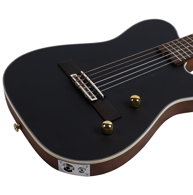 Henry's Electric Nylon Guitar - CK 78 JOR-EL Black - Okoume