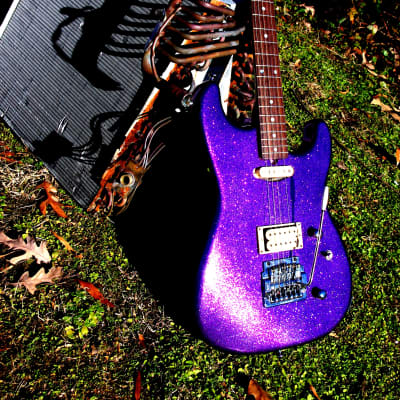 Strings & Things St. Blues  Eliminator II 1985 Purple Sparkle.   Special.  RARE. image 16