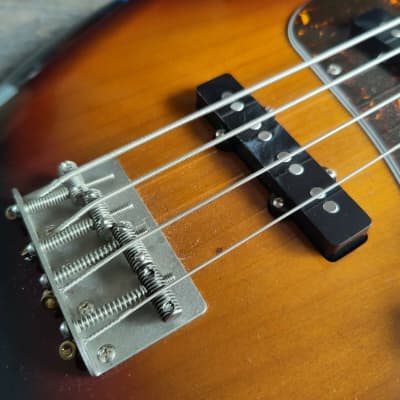 2017 History (Fujigen) Japan TH-BJ4 Heritage Wood Jazz Bass (Sunburst) w/Case image 3