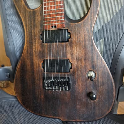 Hufschmid Blackdroid 7 string guitar image 1