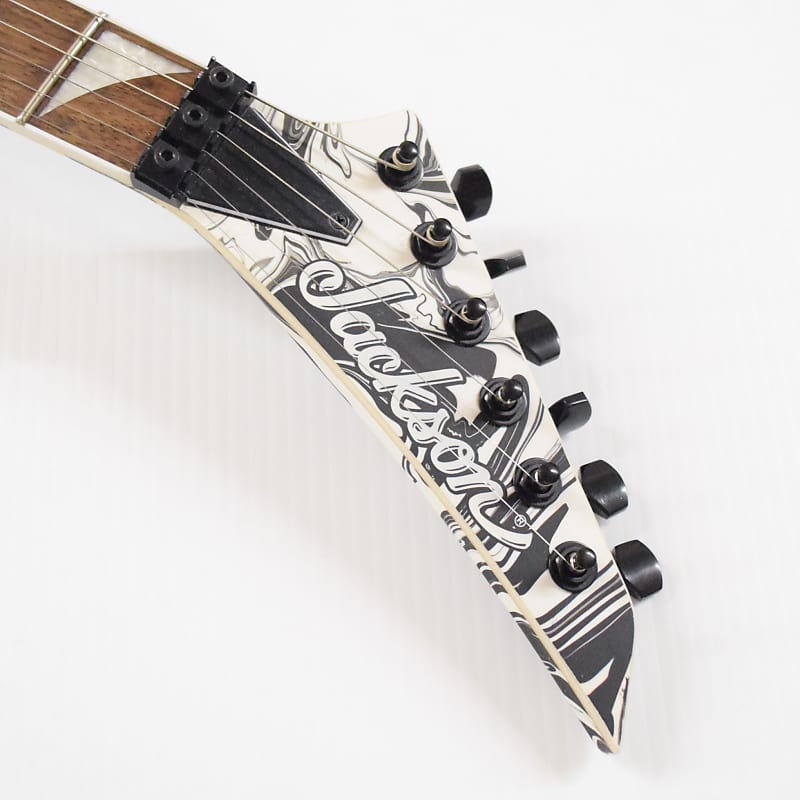 Jackson X Series Soloist SLXDX Satin White Swirl | Reverb