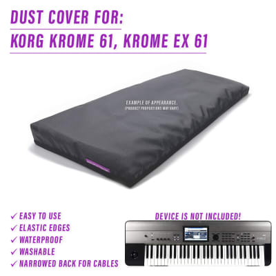DUST COVER for KORG KROME 61, KROME EX 61