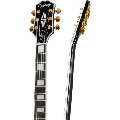 Guitarra Electrica EPIPHONE Les Paul Custom Ebony imagen 5