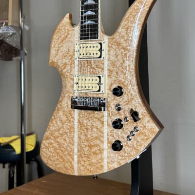 B.C. Rich Custom Shop Mockingbird Supreme 2025 - Natural image 4