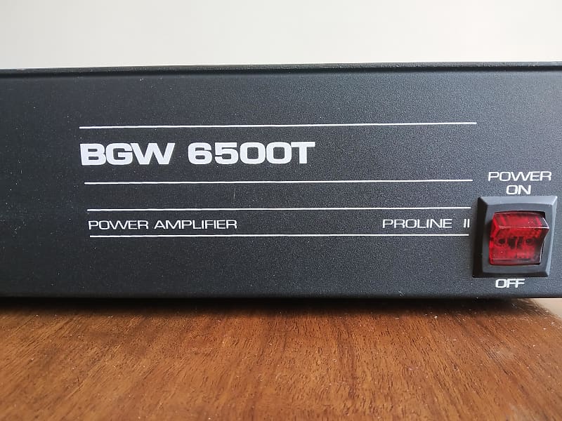 BGW 6500T Proline II mid-90s - Black