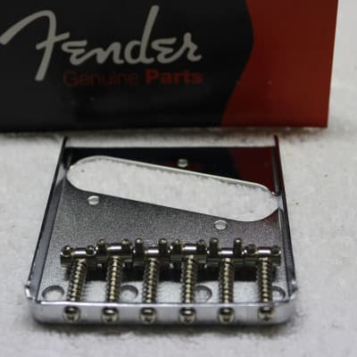Fender American Telecaster Chrome Hardware Set Modern Vintage 6 saddle Bridge w/ Tuners 099-0810-000 image 5