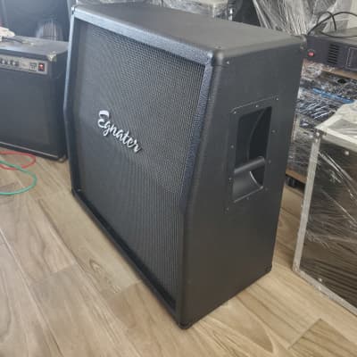 Egnater Vengeance VN-412A angled guitar speaker cabinet- "Elite 75" black image 3