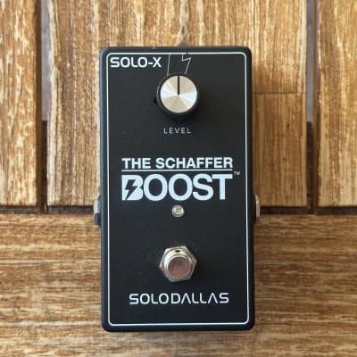 ギター SOLODALLAS THE SCHAFFER BOOST SOLO-X SOLODALLAS The Schaffer Boost - Solo-X — Pedal Empire