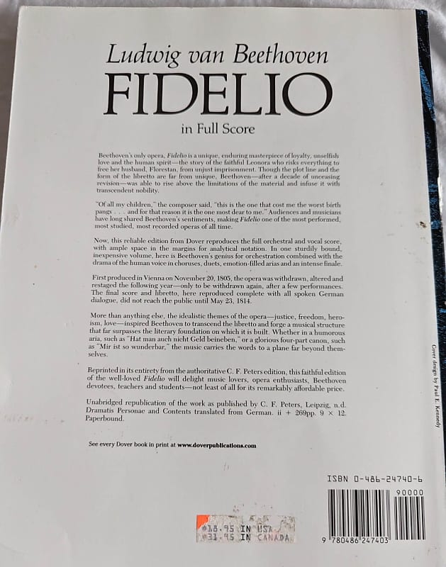 Beethoven: Fidelio [Blu-ray]　(shin