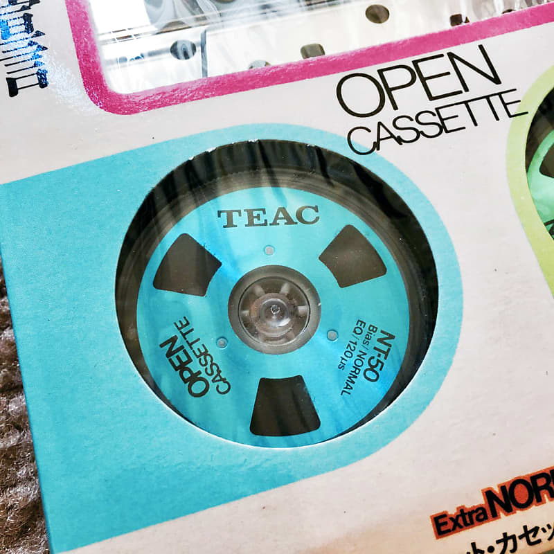 TEAC OC-2NA Colorful Open Reel Cassette, Super Rare & Classic ! Collectable  !