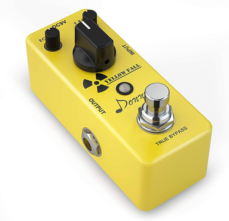 Yellow Fall Analog Delay Guitar Effect Pedal image 1