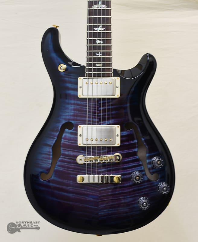 2022 PRS Guitars McCarty 594 Hollowbody II 10 Top - Violet Blue Smokeburst (NOS) image 1