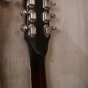 Mosrite Doubleneck 4/6 Bass Guitar  1973 Sunburst image 9