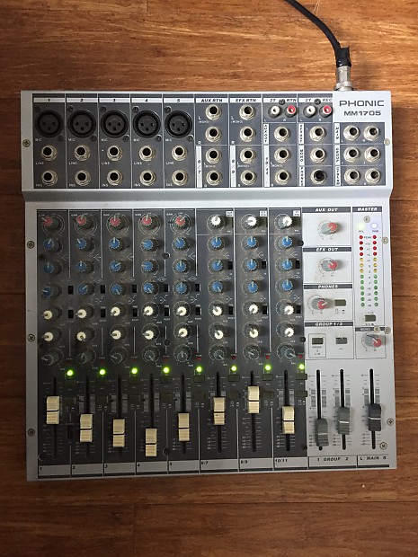 フォニック　Phonic アナログミキサー　MM1705 フォニック Phonic アナログミキサー MM1705 Yahoo!オークション