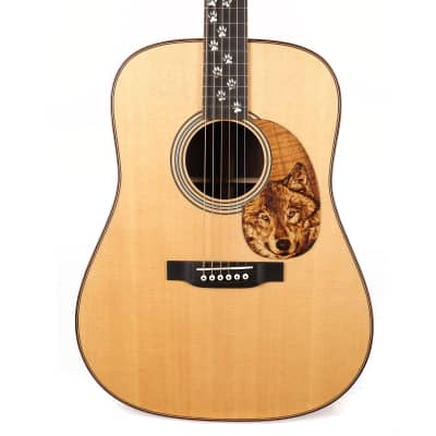 Martin Custom Shop D-28 Wolf Dreadnought Acoustic Natural 2017 for sale