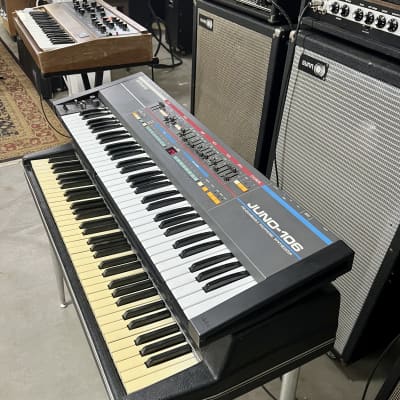 Syntaur Juno-107, customized and modded Roland Juno-106 as seen on Syntaur Juno-107, customized and modded Roland Juno-106 as seen on