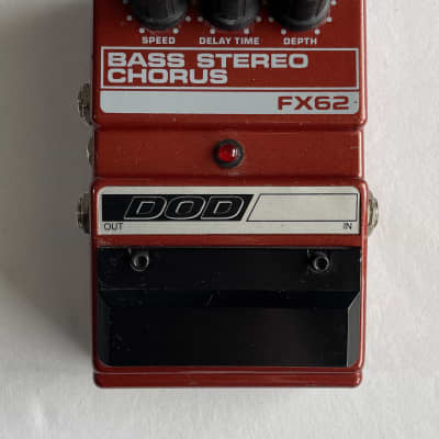 DOD Bass Stereo Chorus FX62 1987 - Red image 1