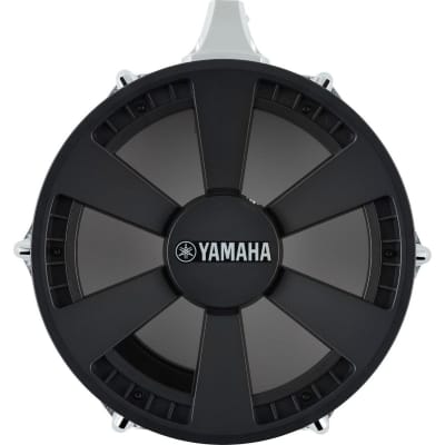 Yamaha 2-Zone 12" Electronic 2-ply Mesh Tom Pad w/Black Forest Shell image 2