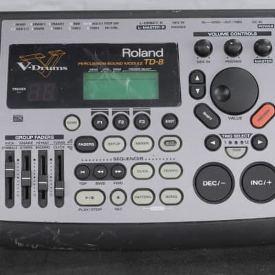 Roland TD-8 V-Drums PD-7 PD-80 PD-80R KD-80 Electronic Drum Set #40499 image 14