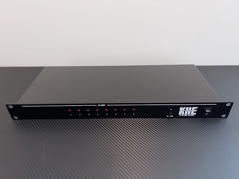 KHE Audio AFX 8 FXLoop Switcher with Master Effects Loop Reverb