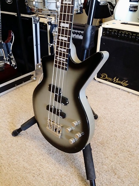Dean 2003 DOA Cadillac Bass Silverburst Reverb